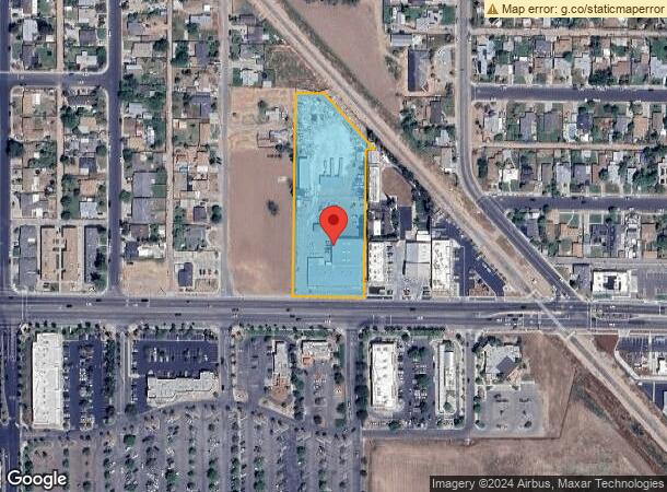  647 W El Monte Way, Dinuba, CA Parcel Map