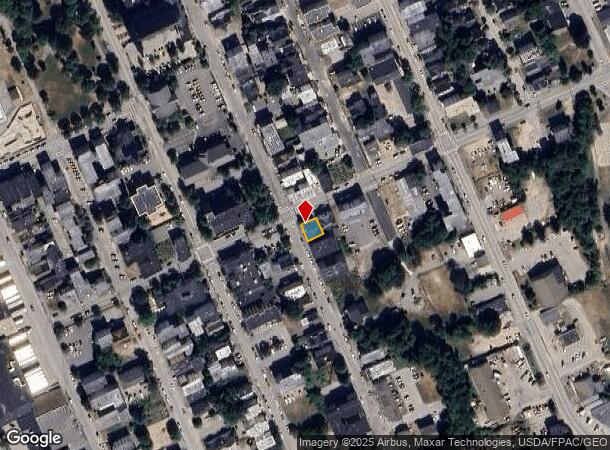 210 Blake St, Lewiston, ME Parcel Map
