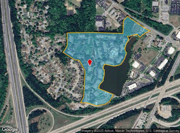  2700 Double Churches Rd, Columbus, GA Parcel Map