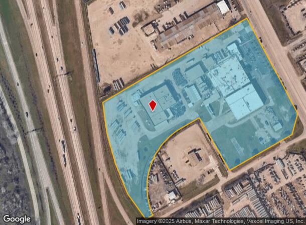 8201 S Central Expy, Dallas, TX Parcel Map