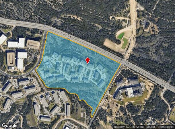  6401 Rialto Blvd, Austin, TX Parcel Map