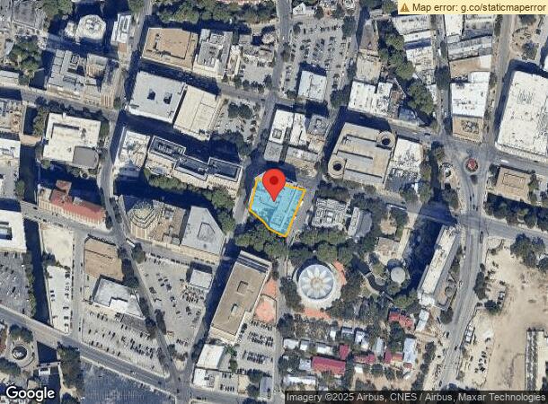  306 W Market St, San Antonio, TX Parcel Map