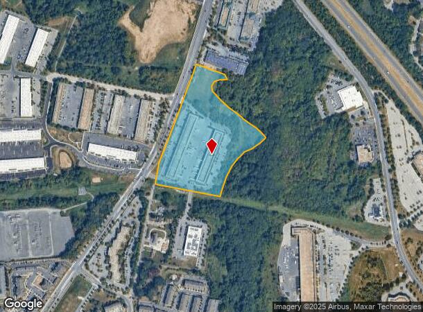 11201 Dolfield Blvd, Owings Mills, MD Parcel Map