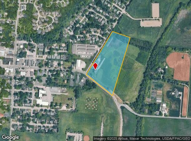3363 Washington Mill Rd, Bellbrook, OH Parcel Map