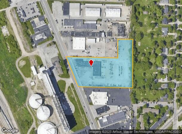  1260 Conant St, Maumee, OH Parcel Map
