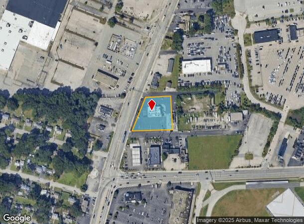 1748 Post Rd, Warwick, RI Parcel Map