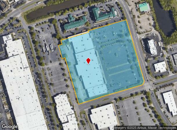  1587 Crossways Blvd, Chesapeake, VA Parcel Map