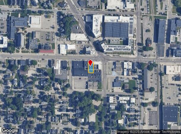  642 Bridge St Nw, Grand Rapids, MI Parcel Map