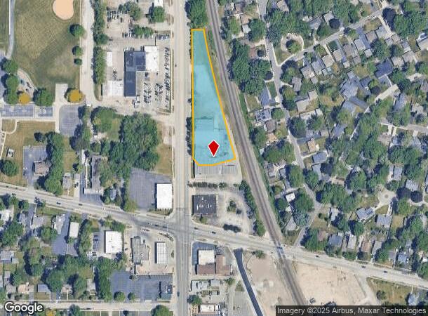  739 N Lake St, Mundelein, IL Parcel Map