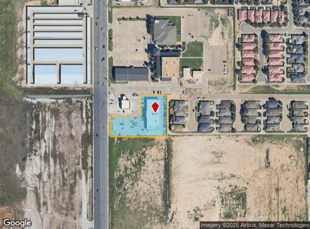  10609 Slide Rd, Lubbock, TX Parcel Map