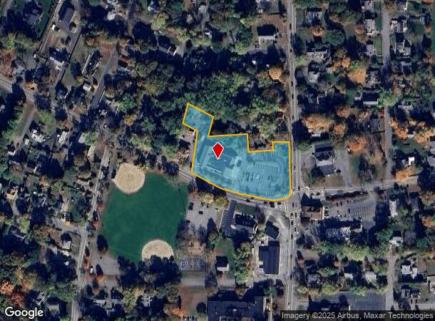  150 Main St, Wayland, MA Parcel Map