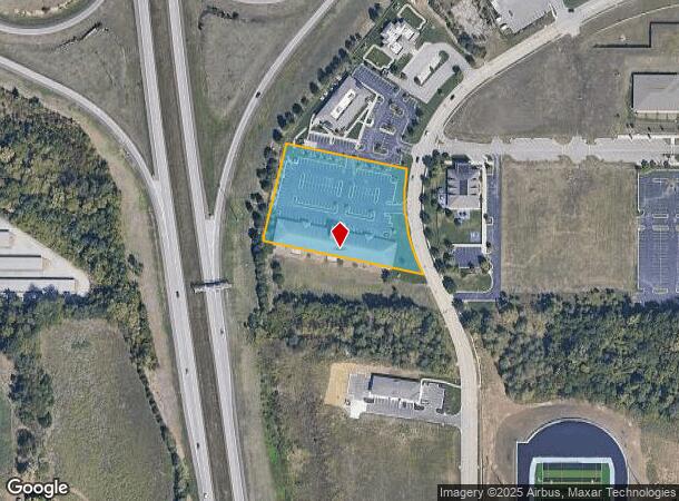  6828 Silverheel St, Shawnee, KS Parcel Map