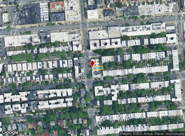  1785 Bedford Ave, Brooklyn, NY Parcel Map
