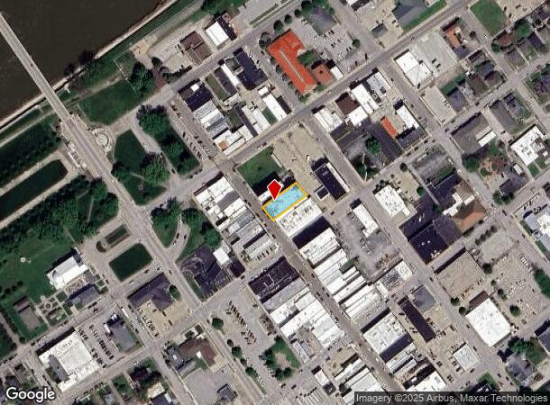  218 Main St, Vincennes, IN Parcel Map
