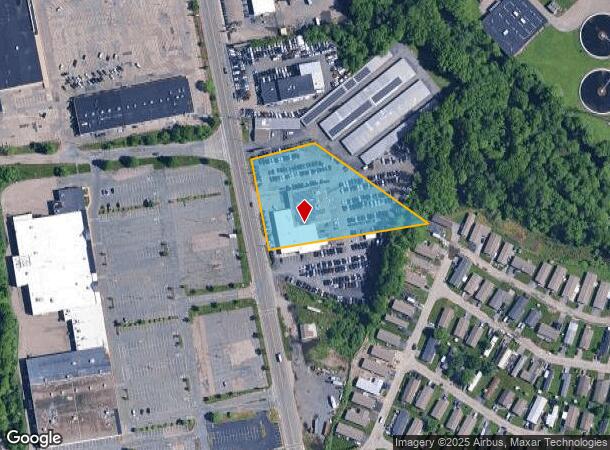 2074 Main St, Brockton, MA Parcel Map