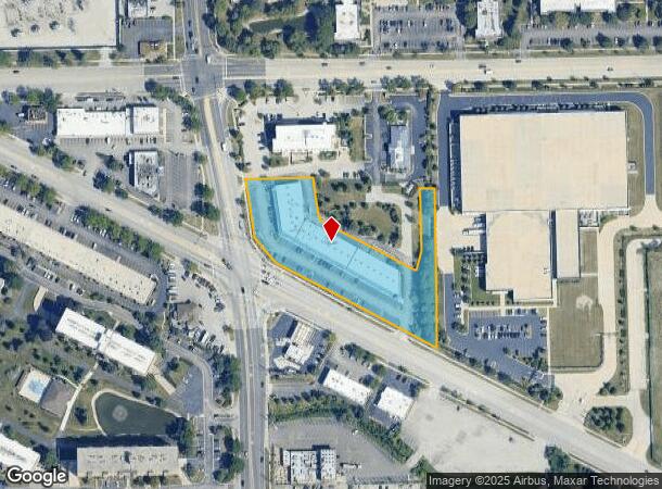 1640 W Algonquin Rd, Mount Prospect, IL Parcel Map