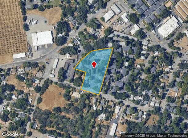  581 Pomona Ave, Chico, CA Parcel Map