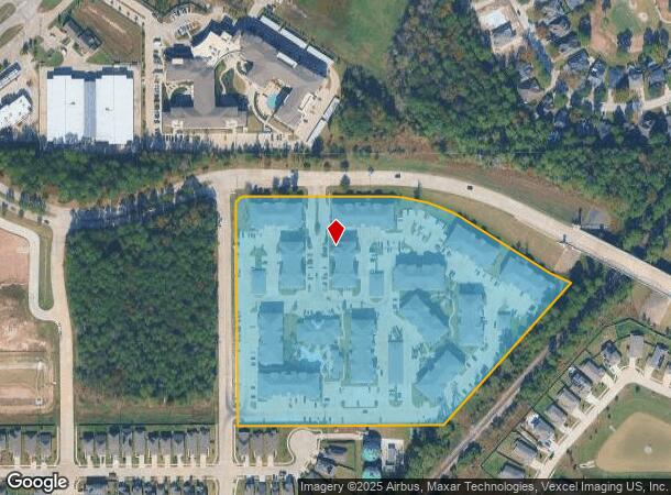 14100 Will Clayton Pkwy, Humble, TX Parcel Map