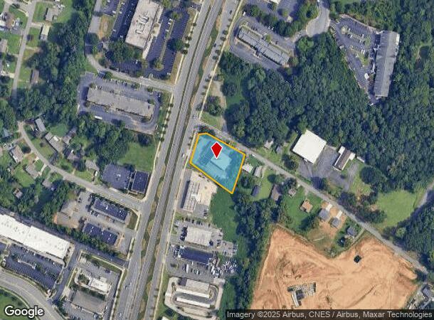  8040 N Tryon St, Charlotte, NC Parcel Map