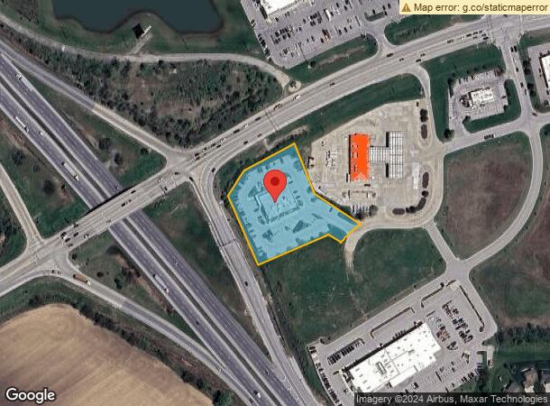  6398 Crane Dr, Whitestown, IN Parcel Map