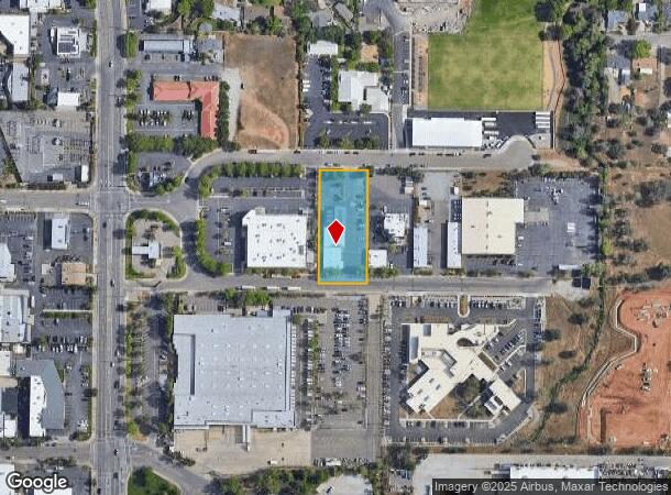  1160 Industrial St, Redding, CA Parcel Map