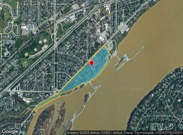 2735 Broadway St, Toledo, OH Parcel Map