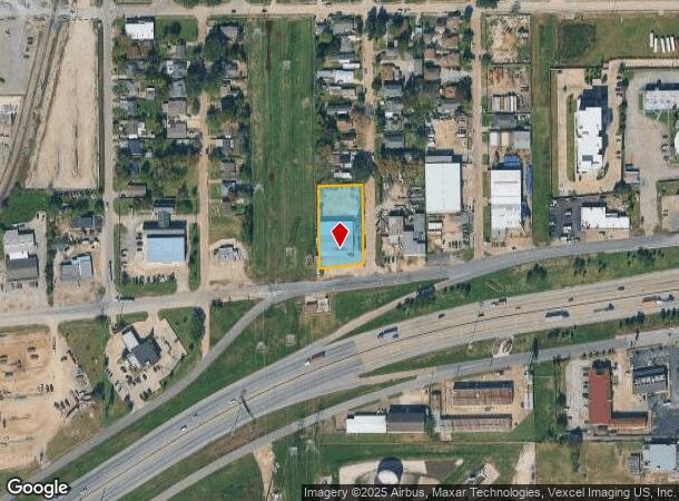 1206 W Pasadena Fwy, Pasadena, TX Parcel Map