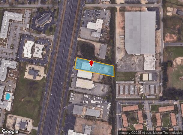  132 E I65 Service Rd N, Mobile, AL Parcel Map