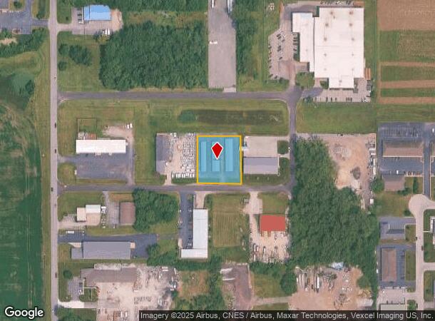 950 Hub Ct, Crown Point, IN Parcel Map