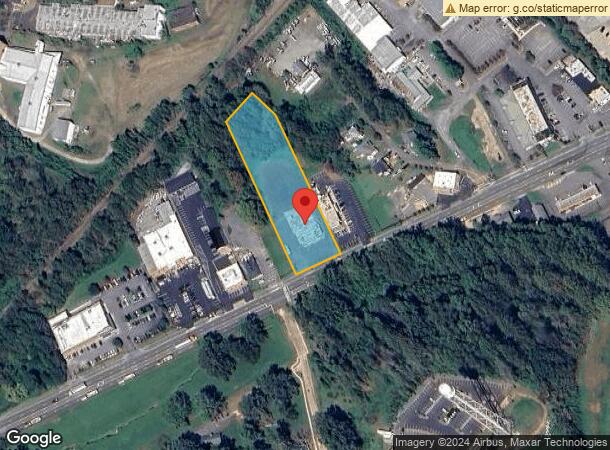  518 W Fleming Dr, Morganton, NC Parcel Map