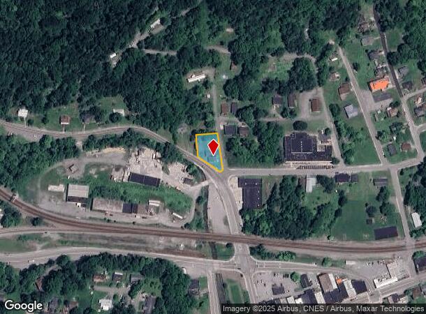  110 N College Ave, Bluefield, VA Parcel Map