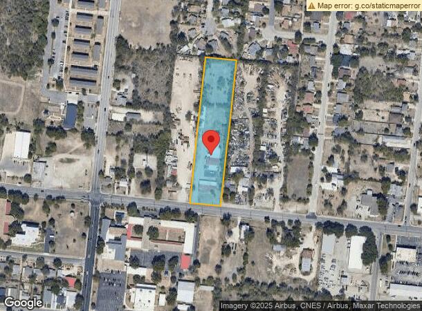  5537 W Commerce St, San Antonio, TX Parcel Map