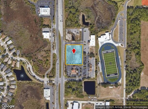  5555 N Wickham Rd, Melbourne, FL Parcel Map