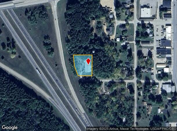 306 W South St, Coloma, WI Parcel Map