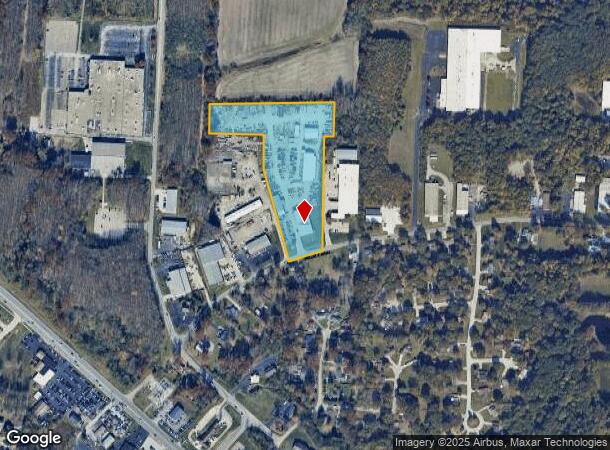 1126 Ferris Rd, Amelia, OH Parcel Map