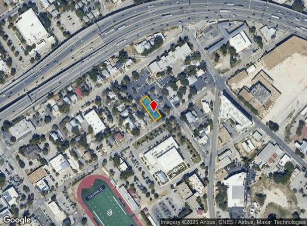  919 Camden St, San Antonio, TX Parcel Map