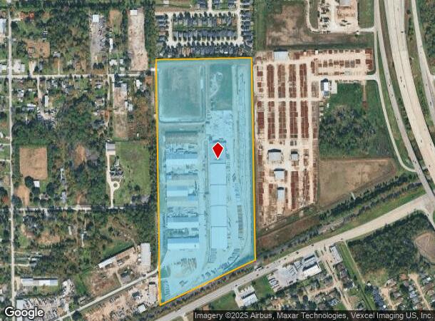  13301 Beaumont Hwy, Houston, TX Parcel Map