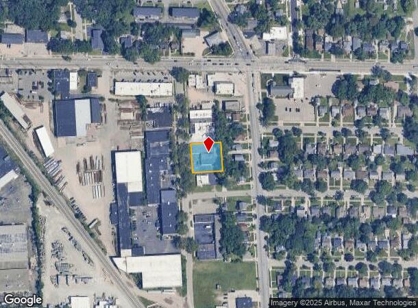  2032 Calvin Ave Se, Grand Rapids, MI Parcel Map