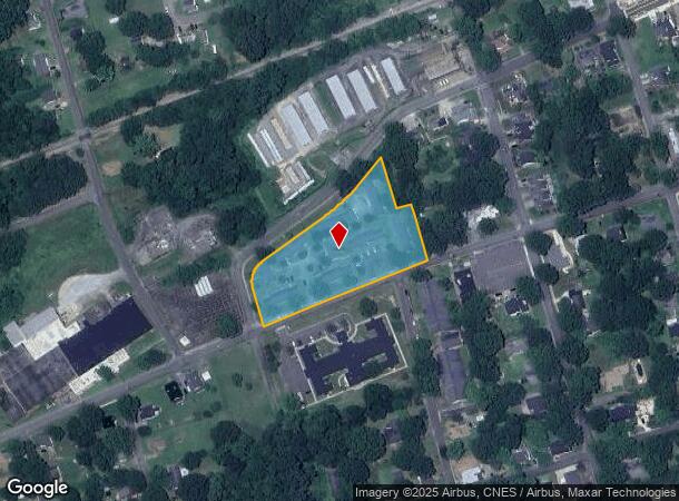  400 W Academy St, Cherryville, NC Parcel Map