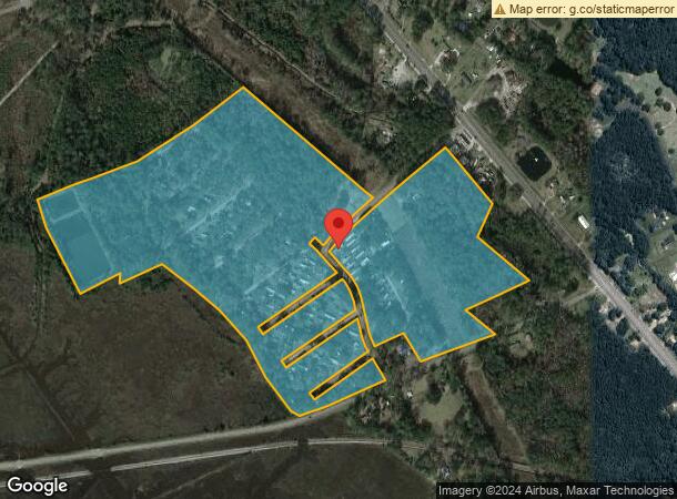  9 Shady Lane Dr, Brunswick, GA Parcel Map