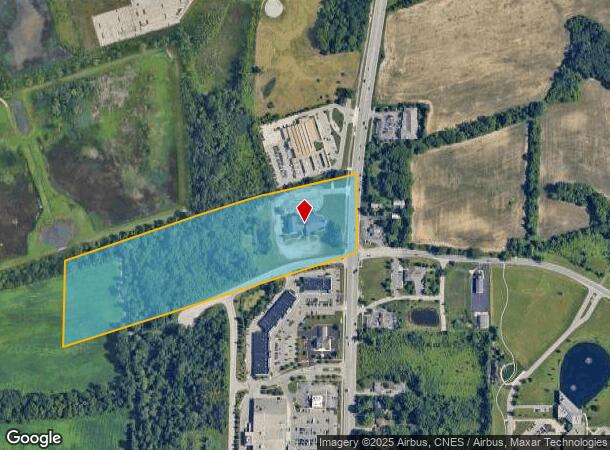  1800 S Huron St, Ypsilanti, MI Parcel Map