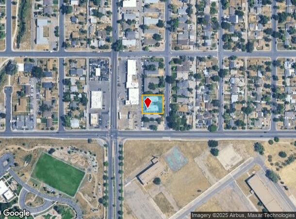  1109 Akron St, Aurora, CO Parcel Map