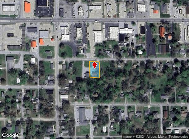  442 W Church St, Benton, IL Parcel Map