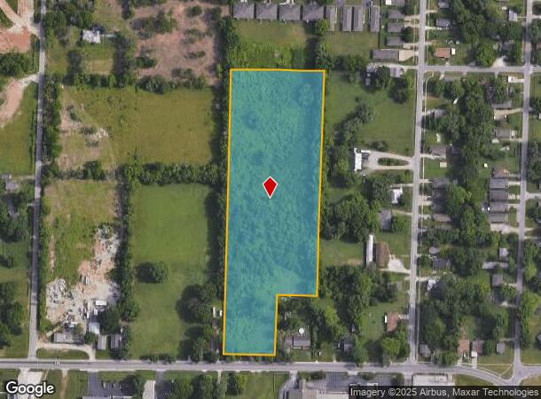  3159 W Division St, Springfield, MO Parcel Map