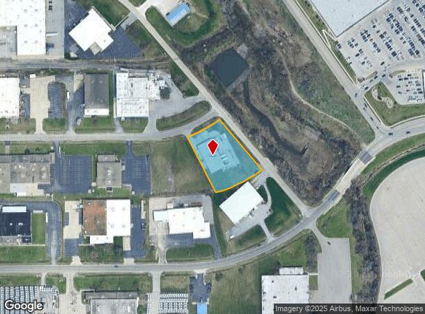 1401 Dividend Rd, Fort Wayne, IN Parcel Map