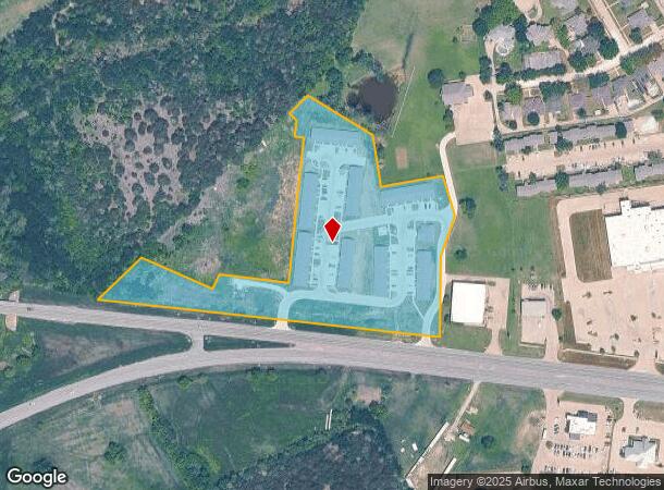  2500 W Ennis Ave, Ennis, TX Parcel Map