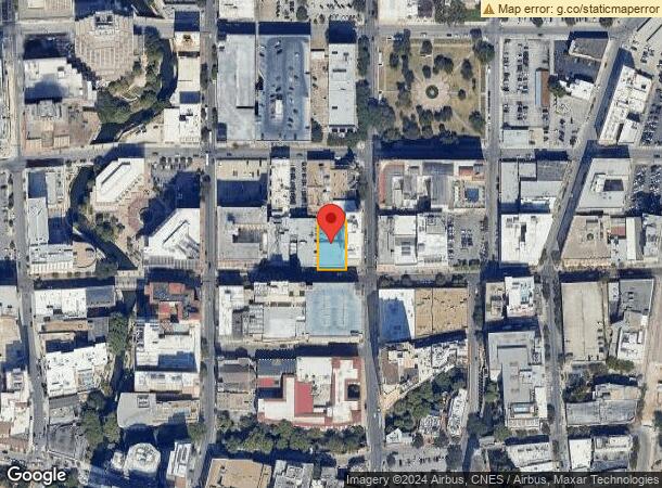  229 E Houston St, San Antonio, TX Parcel Map