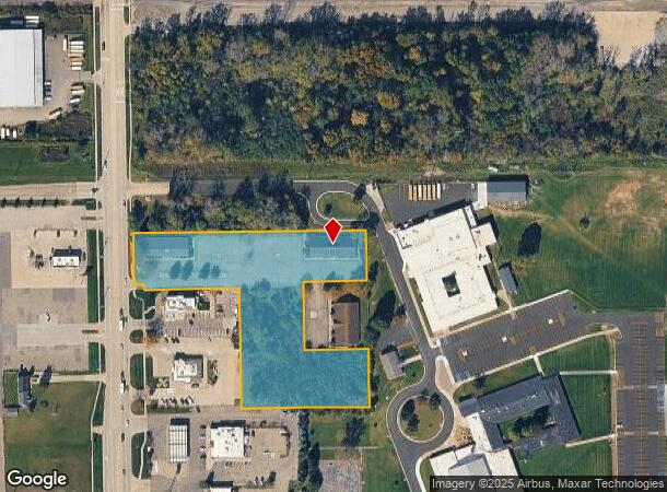 1198 N Belsay Rd, Burton, MI Parcel Map