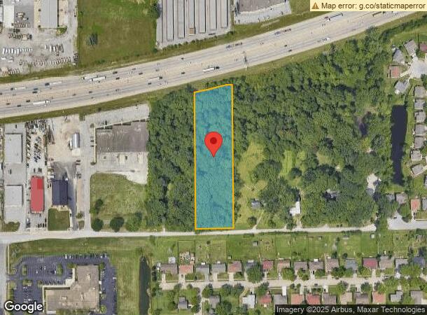  5532 Victory Dr, Indianapolis, IN Parcel Map