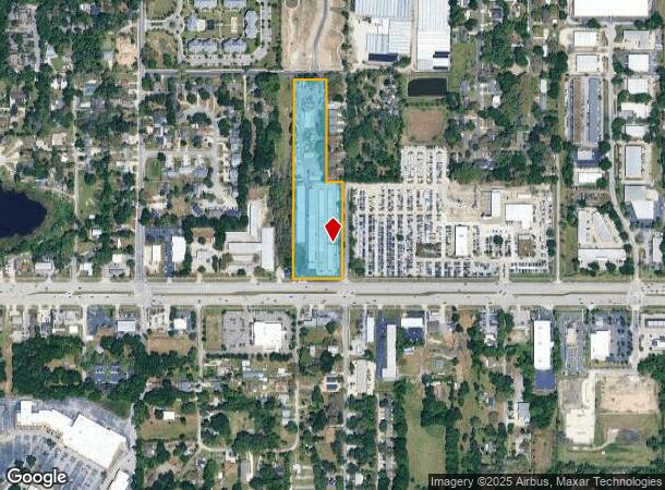  1365 E Semoran Blvd, Apopka, FL Parcel Map